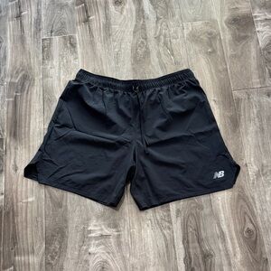 New Balance Men's Black Athletic Shorts